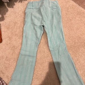 Corduroy blue pants
